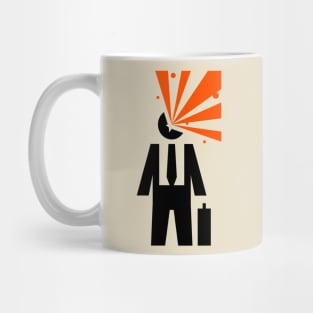 Exploding Businessman Mug